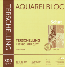 Schut TERSCHELLING Classic CP – blok do akwareli 300g 300x300mm