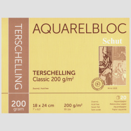 Schut TERSCHELLING Classic – blok do akwareli 200g 180x240mm