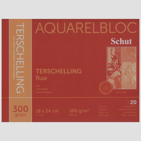 Schut TERSCHELLING RUW – blok do akwareli 300g 180x240mm